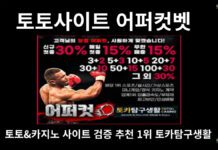 토토사이트 어퍼컷